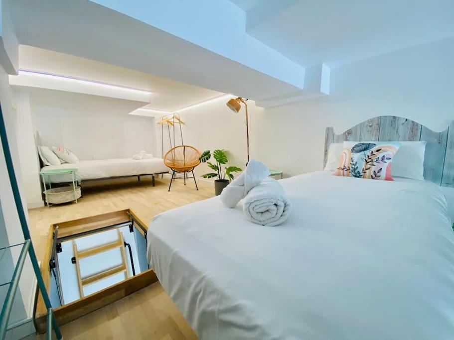 Beach Flat For Family & Groups Valencia Exterior foto